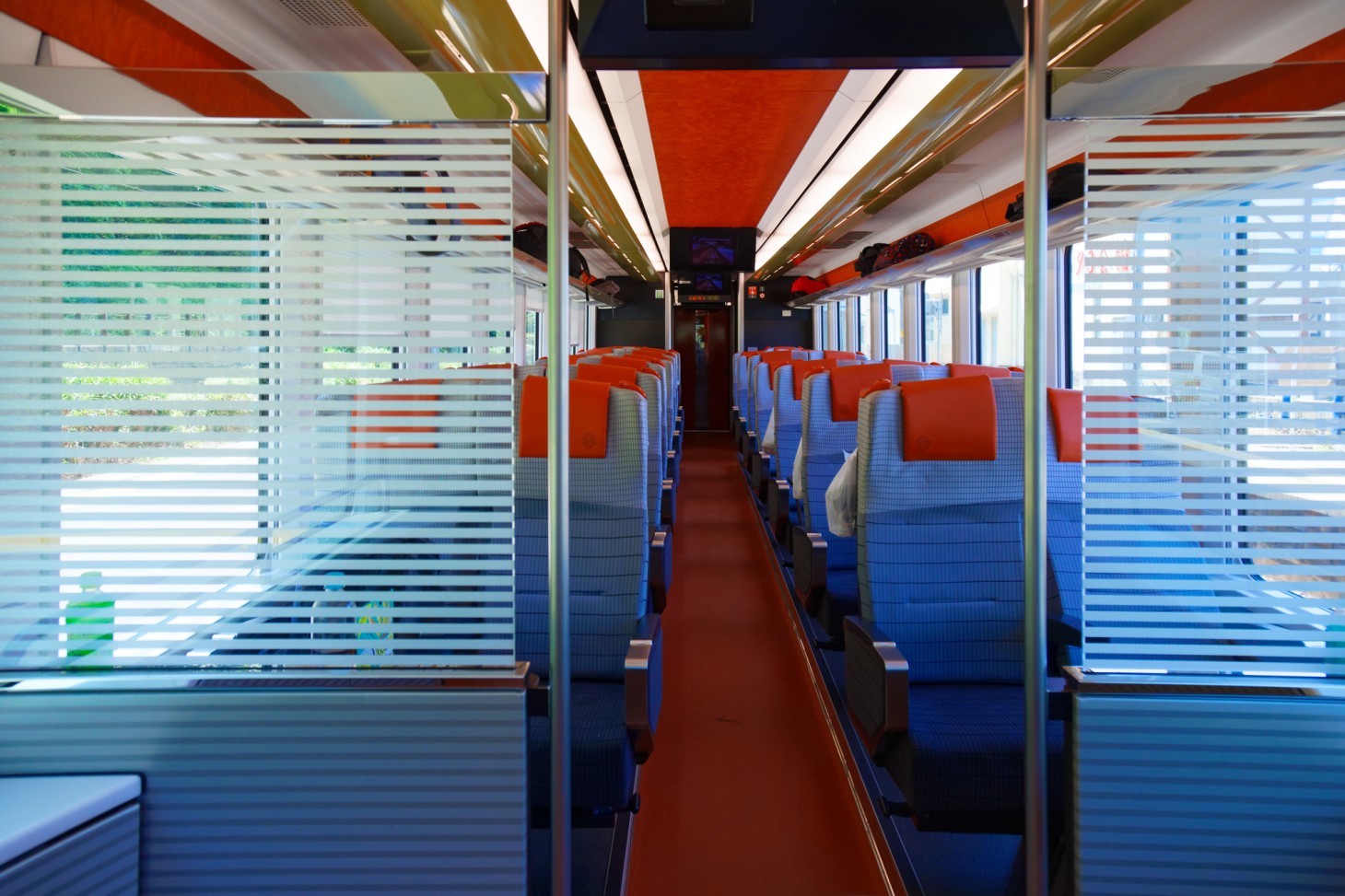 Dentro del tren "KAIRI"