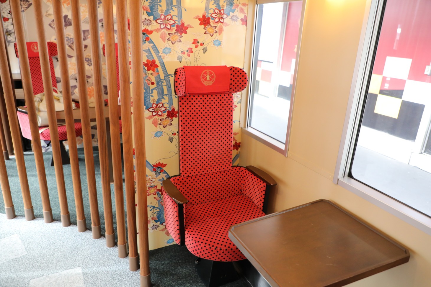 Interior del "HANAYOME NOREN"