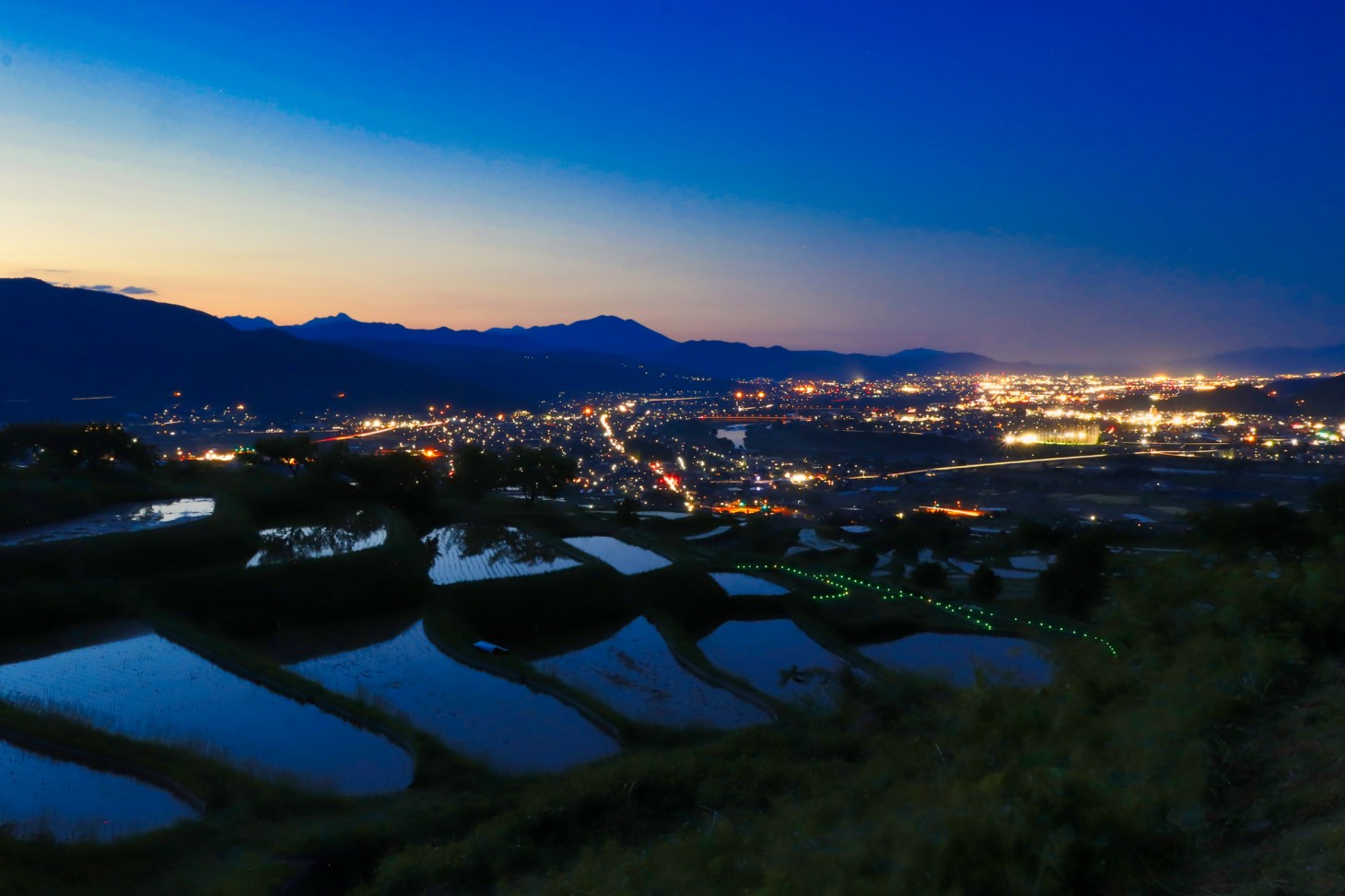 오바스테의 야경